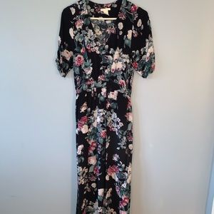 Long Floral Dress, H&M
